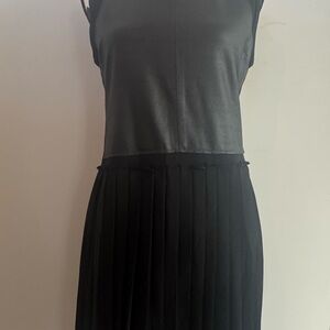 BCBGMaxAzria Black Sleevless Dress